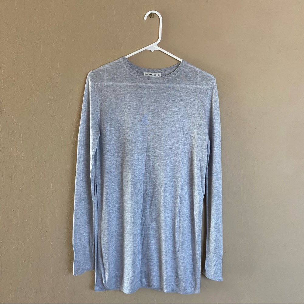 Zara Knit | Lightweight Side Slits Sweater